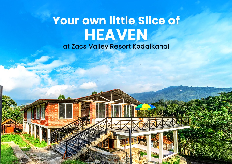 Zacs Valley Resort Offers Kodaikanal’s Magic