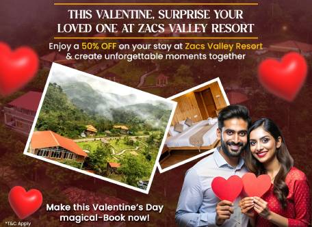 Romantic Valentine’s Getaway at Zacs Valley Resort